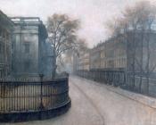 威尔汉姆 哈莫修依 : Street in London